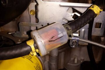 Should A Lawn Mower Fuel Filter Be Full?