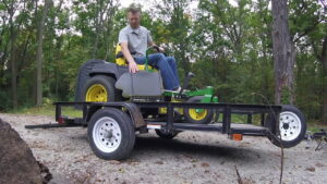 what size trailer for 42 inch mower